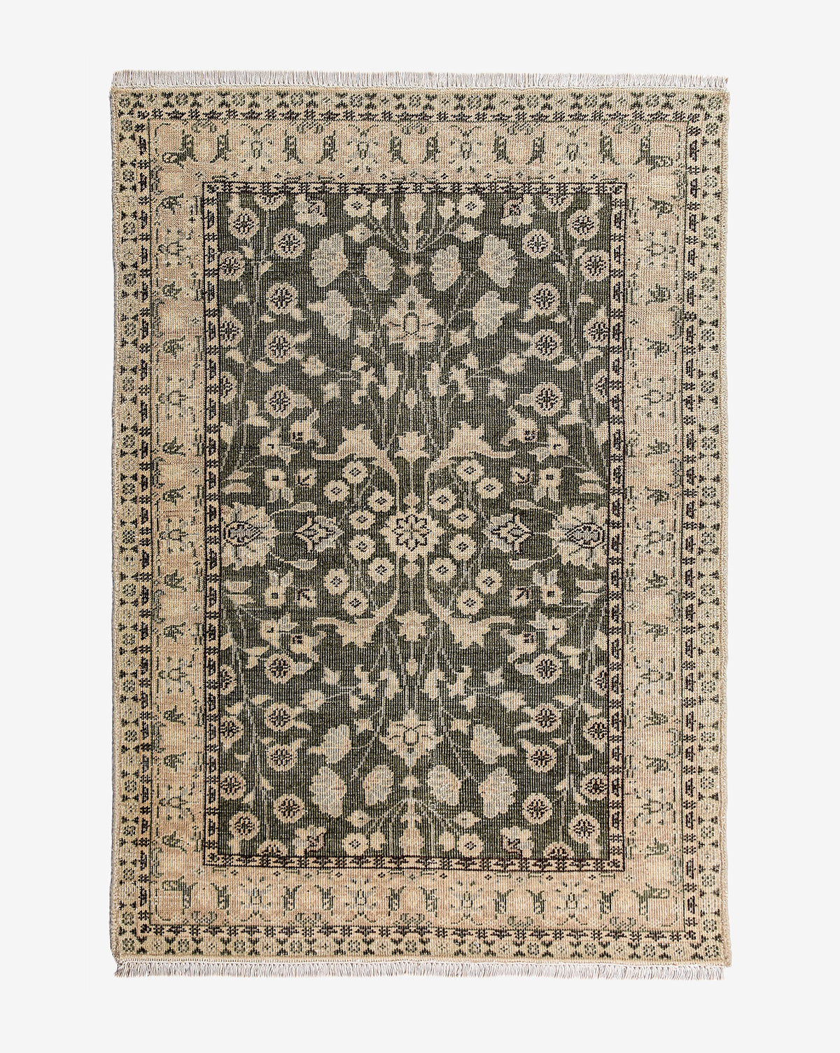 Fernwood Hand-Knotted Wool Rug