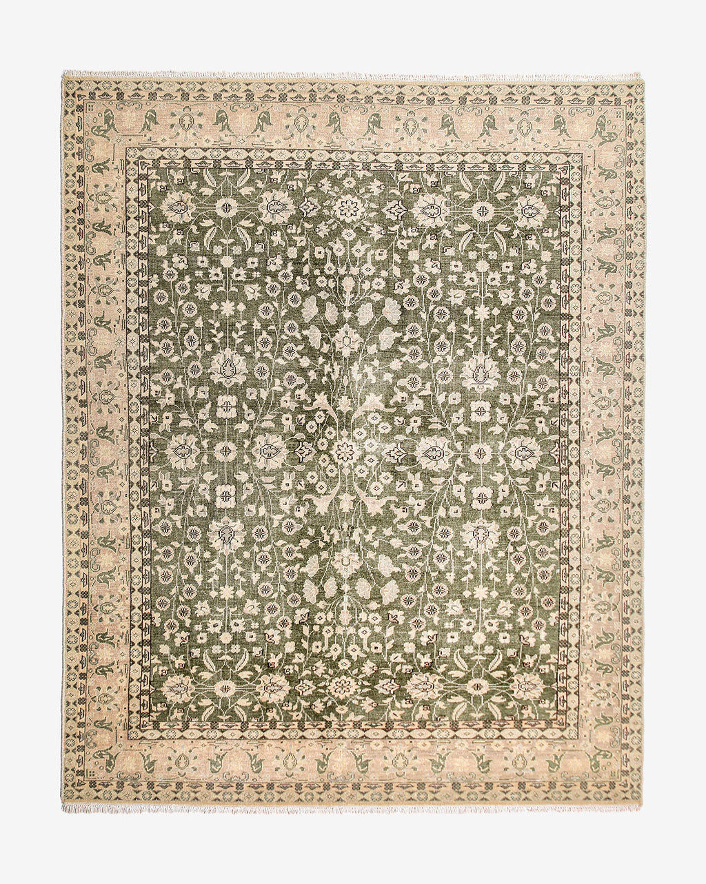 Fernwood Hand-Knotted Wool Rug