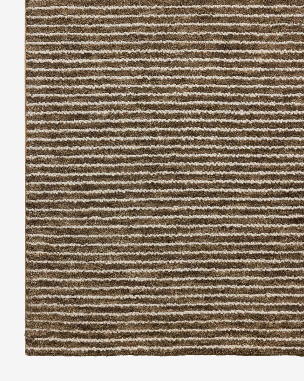 Inara Brown Hand-Tufted Wool Rug