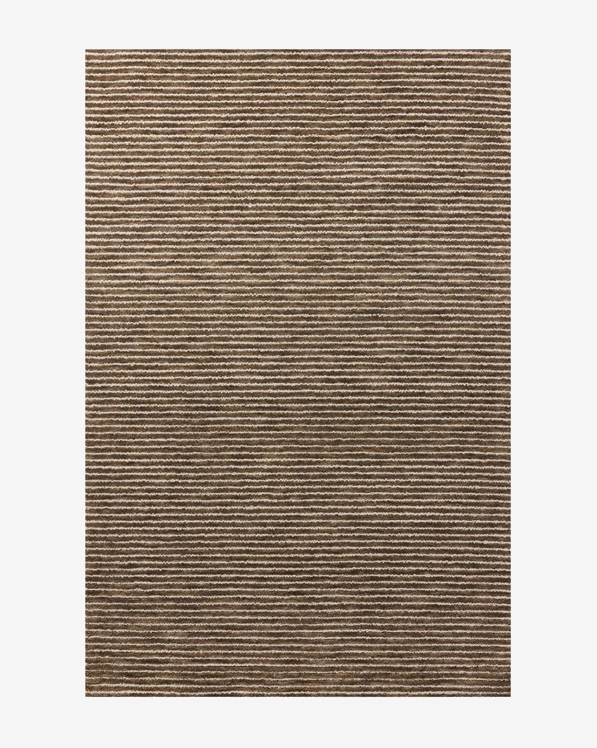 Inara Brown Hand-Tufted Wool Rug