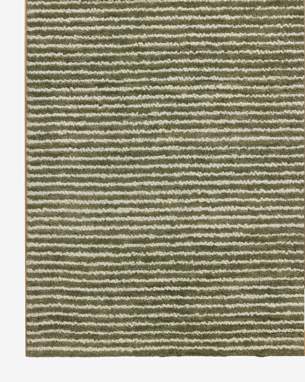 Inara Green Hand-Tufted Wool Rug