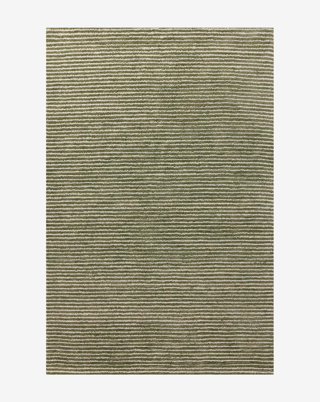 Inara Green Hand-Tufted Wool Rug