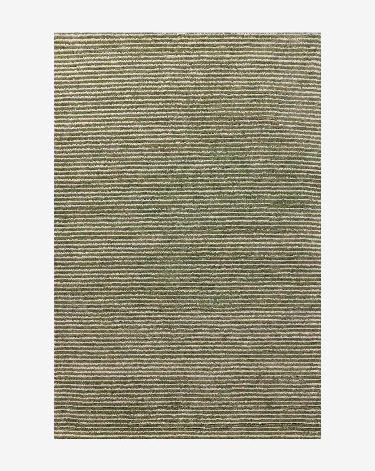 Inara Green Hand-Tufted Wool Rug