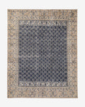 Anya Indigo Hand-Knotted Wool Rug
