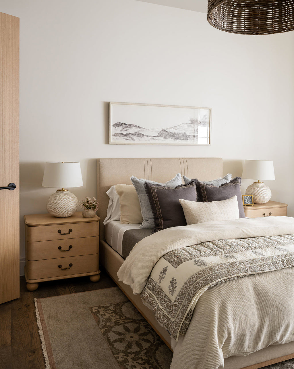 Suzani Hand-Knotted Wool Rug