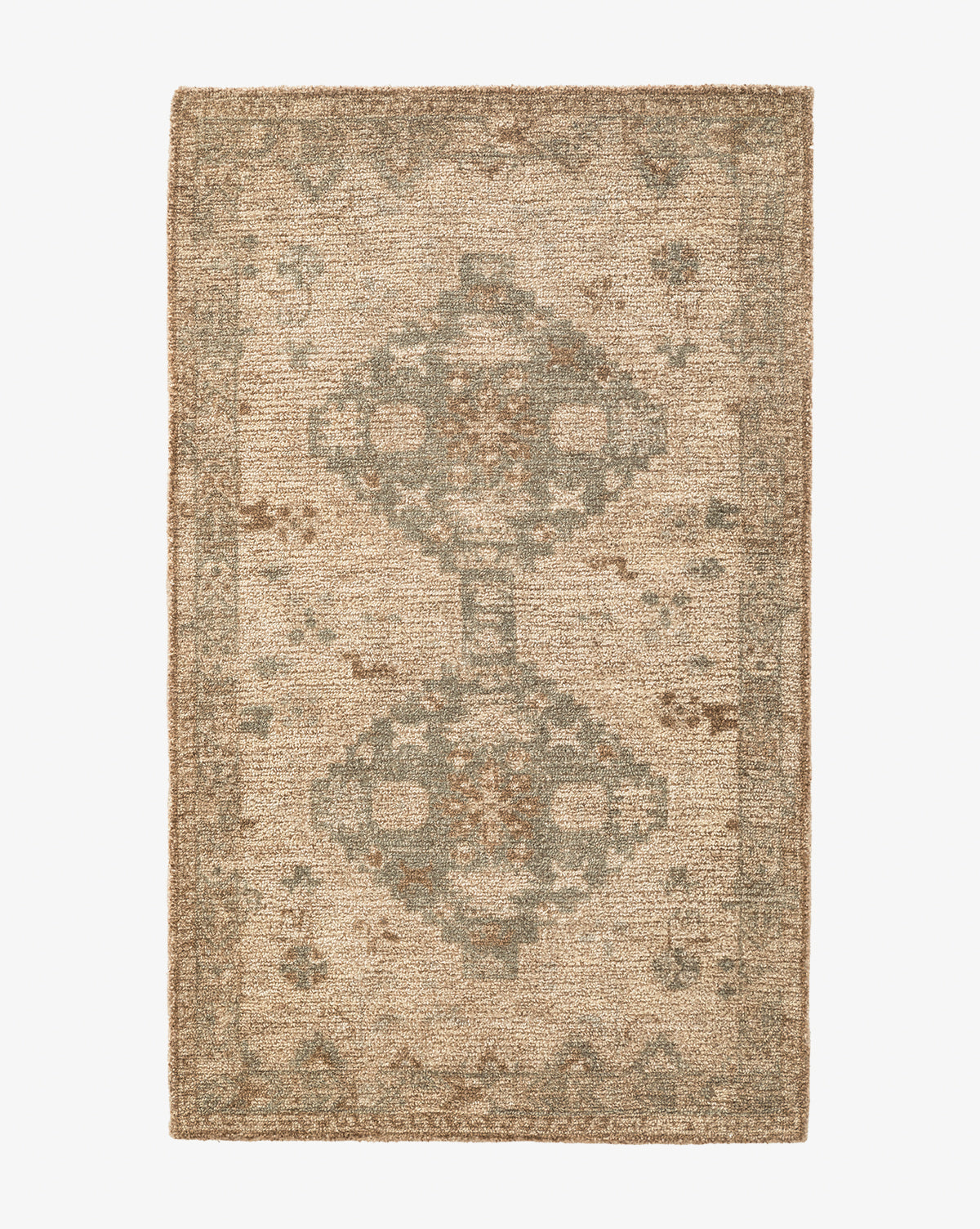 Wilshire Natural Hand-Tufted Wool Rug