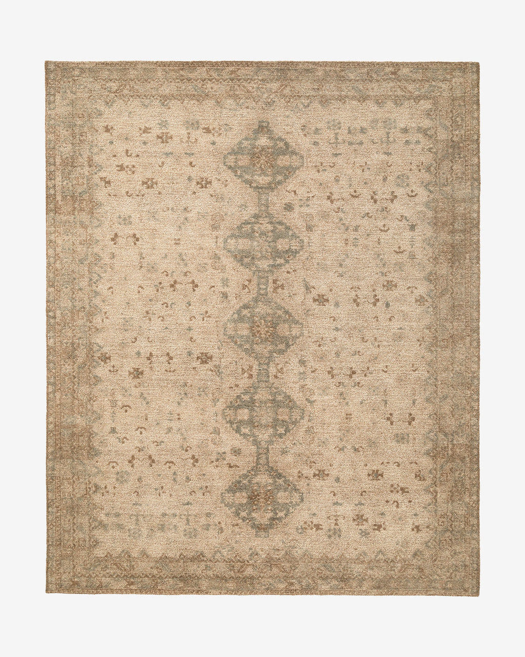 Wilshire Natural Hand-Tufted Wool Rug